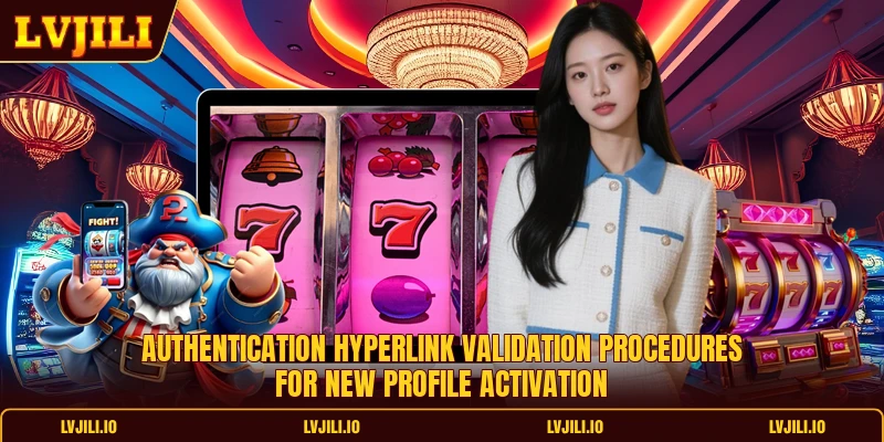 Authentication hyperlink validation procedures for new profile activation