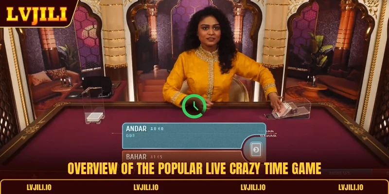 Overview of the popular live Crazy Time game