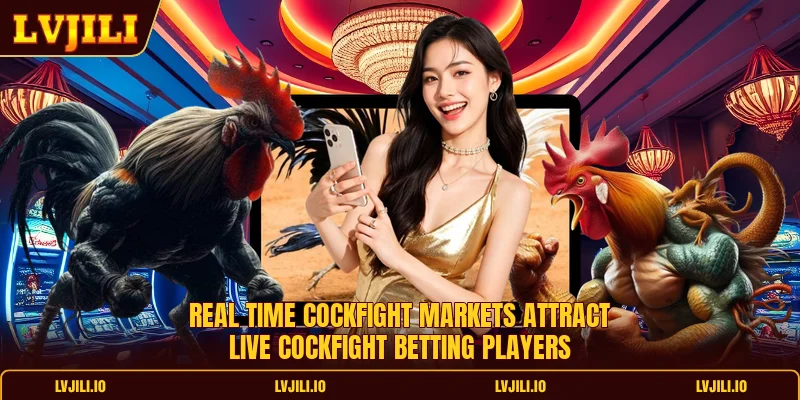 Real time cockfight markets attract live cockfight betting players