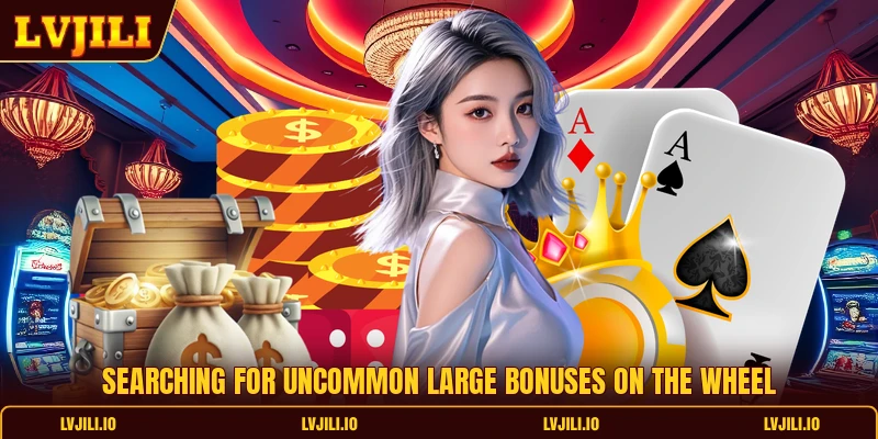 Searching for uncommon large bonuses on the wheel