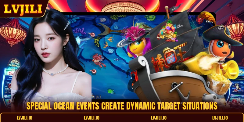 Special ocean events create dynamic target situations